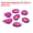 Purple, variant on Unique Bargains Glow Rocks Luminous Stones Decor for Potted Plant Fish Tank White