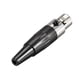 thumbnail image 3 of Mini Adaptador de Conector XLR hembra de 3 pines de enchufe de micrófono, Enchufe de audio de micrófono, 5 unidades, 3 of 4