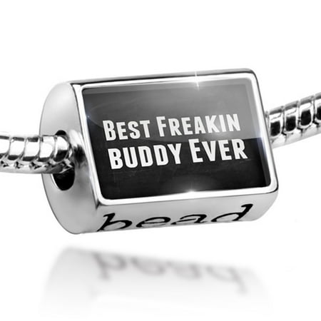 Bead Best Freakin Buddy Ever Charm Fits All European (The Best Baked Beans Ever)