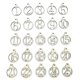 thumbnail image 1 of MengXi 1-25 Vintage Wooden Advent Calendar with DIY Gift Tags, 1 of 5