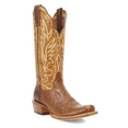 thumbnail image 2 of Dan Post Boots Womens Amber Trail Square Toe Cowboy  Mid Calf Boots, 2 of 5