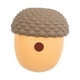 thumbnail image 5 of Pelota de juguete para perros, dispensador de comida, juguete masticable portátil para perros, juguete interactivo de comida para gris con amarillo, 5 of 9