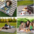 thumbnail image 4 of Picnic Blankets, Large Picnic Blanket Waterproof Backing, Foldable Picnic Mat For Travel Camping Hiking Activities, 4 of 5