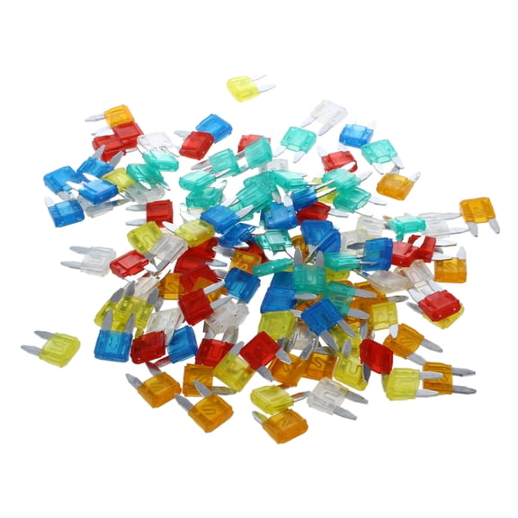 120pc Mini Blade Car/Auto Fuses Assortment