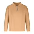 thumbnail image 1 of Birdeem Chemises à Manches Longues pour Hommes Casualfashion Hommes Hiver Fermeture Éclair Hauts Décontractés Manches Longues Col Rabattu Blouse Chemise Chemises pour Hommes Manches Longues, 1 of 4
