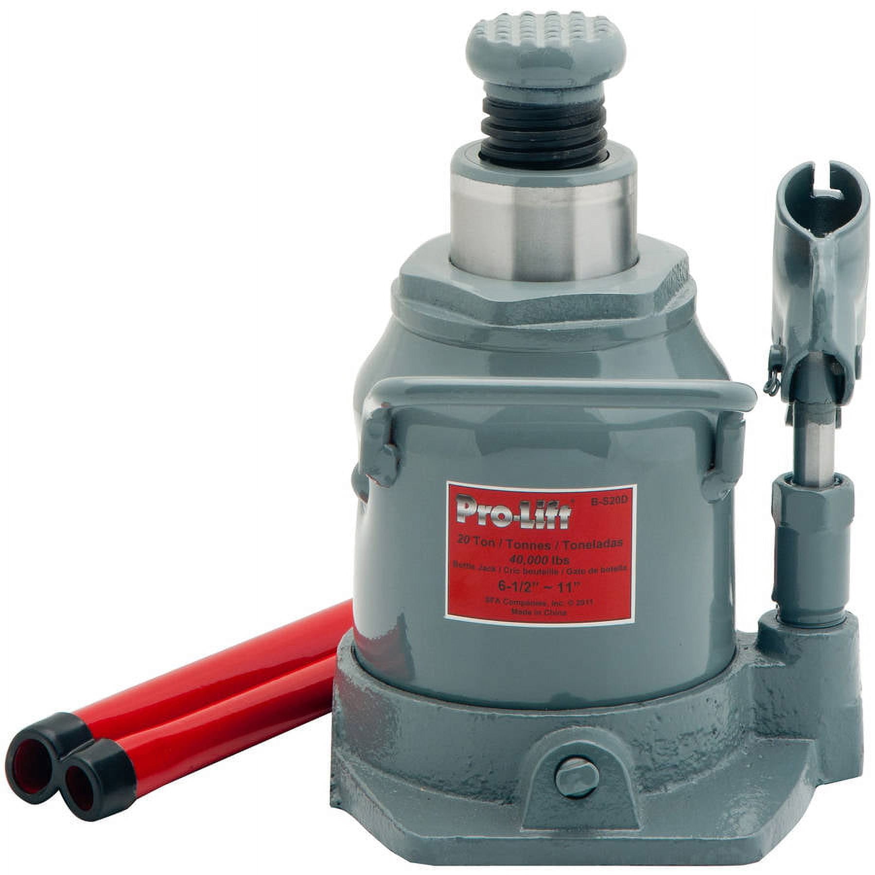 PRO-LIFT B-S20D - 20 TON SHORTY HYD. BOTTLE JACK - Walmart.com
