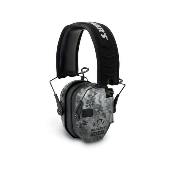 Walker's Razor Slim Low Profile Electronic Ear Muffs Kryptek Raid