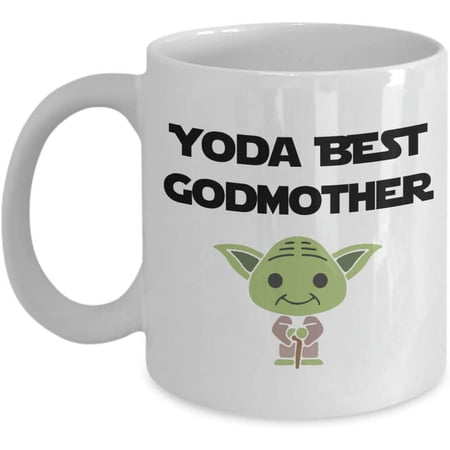 Yoda Best Godmother Gift For Friend Wonderful Best Godmother Mug For Sister