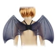 thumbnail image 3 of Accesorio de Disfraz jinwen Alas de murciélago negras de Halloween para niños 10 Piezas, 3 of 8