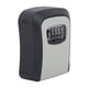 thumbnail image 3 of Caja de Seguridad para Llaves ABS y aleación Impermeable Caja de Seguridad para Llaves con Capacidad para 5 Llaves con Protector Deslizante para Garaje Jardín Tienda Gris Semialeación, 3 of 14