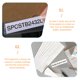 thumbnail image 3 of Houderco 50Ud Etiquetas Adhesivas Transparentes Para Archivos Bolsillo Autoadhesivo Para Documentos, 3 of 8