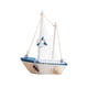 thumbnail image 5 of Mini modelo de velero decoración hogar Hotel Oficina mesa miniatura adorno de barco de vela de madera, boya salvavidas Inevent HA8706-01B, 5 of 6
