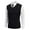 19# Black, variant on Huankd Men's Solid Sweater Vest Sleeveless Knit V Neck Spring Winter Casual Pullover Top Wine S