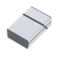 thumbnail image 4 of Case Holder, 20 Capacity Flip Cover Design Magnetic  Box Universal Aluminum Alloy Multipurpose  For Home For Men Black,Grey,Silver,Blue,Gold,Red, 4 of 8