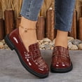 thumbnail image 2 of Loafers for Women, Round Toe Plus Size Comfortable Casual Shoes with Thick Sole Height-Increasing for Spring Summer, 2 of 9