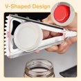 thumbnail image 5 of Clearance Bottle&Can Openers under $5 Effortless Jar Opener Upgraded Stainless Steel Can Opener Bottle Tin Cap Easy Open Adjustable Grip Jar Opener For Seniors Quick Opening Tool For Cooking Eve, 5 of 8