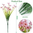 thumbnail image 3 of 20 piezas-flor de simulación-violeta rosa Ofspeizc CZJJ-HQ3-2, 3 of 7