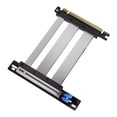 thumbnail image 1 of Cable Elevador PCIE X16 5.0 para Tarjeta Gráfica, Extensión PCI-e X16 5.0 para GPU, Extensor PCI Riser Blindado para ATX/ITX de 90 Grados B, 1 of 4