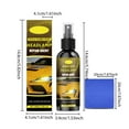 thumbnail image 3 of Headlight Restoration Kit 100ml Car Headlight Restoration Kit Cleaner Polish And Sealer For Clear Bright Lenses, 3 of 9