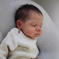 thumbnail image 2 of "NPK 20-inch Soft Cloth Baby Doll Marley with Silicone Limbs & Outfit - Hand-Implanted Hair", 2 of 3