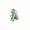 Green, variant on Linnome Handheld Fan TEC Cooling Pad 6 Speed Clip On Rechargeable Portable with LED Display 3.66x2.01x1.50in