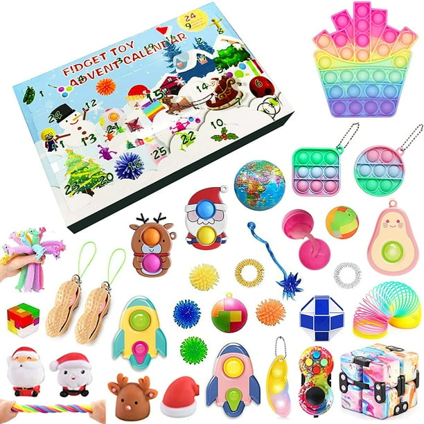 Biekopu Fidget Advent Calendar Pop Bubble Sensory Toy Pack, 24DAYS Christmas Countdown Calendar Fidget Toys Set, Simple Popper Fidget Box, Surprise Gifts For Christmas Favor - Walmart.com biekopu-fidget-advent-calendar-pop-bubble-sensory-toy-pack-24days-christmas-countdown-calendar-fidget-toys-set-simple-popper-fidget-box-surprise-gifts-for-christmas-favor-walmart-com