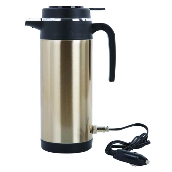 Yibooy 1200 ML Car Hot Kettle Large Capacity Leak-Proof Design Auto Shut Off (12 v)