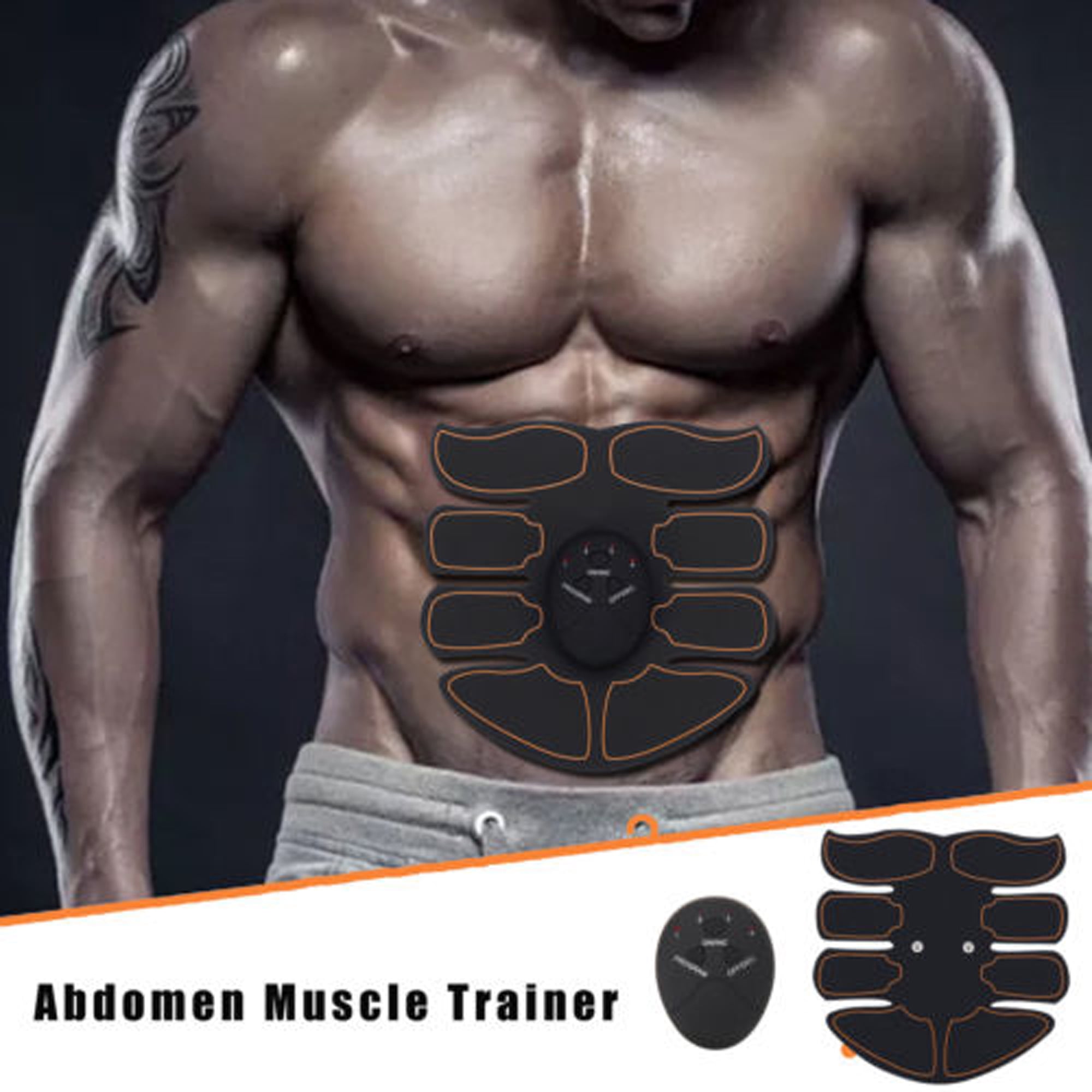 NK Men&Women Enhanced Stimulator Abdominal Toning Belt Muscle Training Body  Shaper Set Abdominal Muscle Enhancement Trainer 