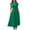 Green, variant on Mgmyaa Women's Short Sleeve Maxi Dresses Off the Shoulder Casual Elastic Empire Waist Long Dress with Pockets