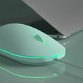 thumbnail image 1 of thinsony Computer Mouse With Backlit Ergonomic Mute Click 1000 DPI Optical Engine With Colorful Backlit Universal for Office Gaming, 1 of 9