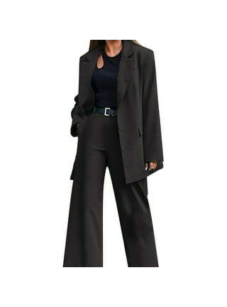 fvwitlyh Fall Pant Suits for Women Women's Solid Color Plush