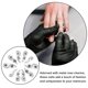 thumbnail image 2 of 10 uñas postizas con forma de rosa para manicura casera, uñas postizas de gel transparente, uñas postizas de cobertura completa, uñas adhesivas para mujeres y niñas., 2 of 7