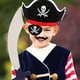 thumbnail image 3 of Set de sombreros de pirata CHRIMISS con parche de ojo de pirata y bigote, 48 piezas, para niños, 3 of 4