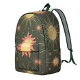 thumbnail image 5 of Astrology Cosmic Spiritual Design Travel Backpack – Lightweight Canvas Bookbag with Large Capacity and Anti-theft Multifunctional Features for Outdoor Activities, Gym, and Travel, 5 of 5
