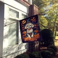 thumbnail image 4 of Bichon Frise Witchy Halloween House Flag, 4 of 7