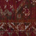 thumbnail image 6 of LR Home Ada 7'6" x 9'6" Red Southwestern Durable Indoor Area Rug, 6 of 8