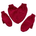 thumbnail image 1 of Guardurnaity Guantes con dedos en forma de corazón Love Connection para correr al aire libre en clima frío. Guantes cálidos para parejas que se guantes y mitones rojo, 1 of 6