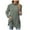 Army Green, variant on Women's Sweater Turtleneck Side Split Ribbed Knit Solid Long Sleeve Tunic With Pocket Trendy Clothes 2025