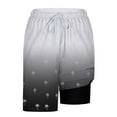 thumbnail image 6 of Taqqpue Men's Swim Trunks Plus Size Hawaiian Beach Shorts Bathing Suits Casual Elastic Waist Drawstring Summer Shorts Printed Quick Dry Beach Board Shorts with Pockets S-5XL, 6 of 6
