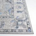 thumbnail image 3 of SAFAVIEH Odyssey Easton Damask Runner Rug, Grey/Blue, 2'2" x 8', 3 of 8
