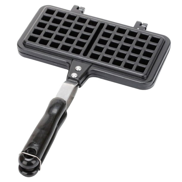 Máquina para hacer gofres Wdftyju Gofres belga rectangular antiadherente para estufa