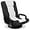 Black/White, variant on RTYJGD Swivel Gaming Chair 360 Degree Multipurpose Floor Chair Rocker for TV, Reading, Playing Video Games w/Lumbar Support, Armrest Handles, Adjustable Backrest - Black/White