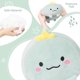 thumbnail image 3 of 8 inch Cute Dinosaur Plush Stuffed Squishy Animal Cylindrical Body Pillow,Super Soft Hugging Toy Gifts for Bedding, Kids Sleeping Kawaii Pillow, 3 of 4