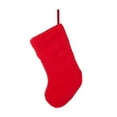 thumbnail image 2 of Glitzhome 20″ L Hooked Cat Stocking, Beige, 2 of 2
