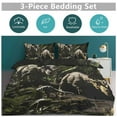 thumbnail image 6 of 3PCS Jurassic Dinosaur Duvet Cover Set Twin, 1 Duvet Cover And 2 Pillowcase, Duvet Cover for Kids Girls Boys And Teens, 6 of 6