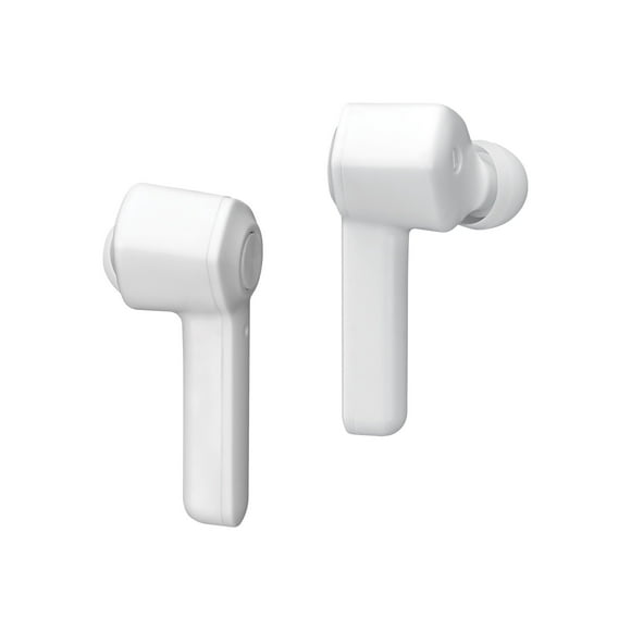 iLive IAEBT300W - Écouteurs Sans Fil avec Micro - Intra-Auriculaire - Bluetooth - Blanc
