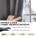 thumbnail image 3 of ZOPZO Blackout Curtains for Bedroom Living Room, Thermal Insulated Room Darkening Drapes for Modern Decor, Light Gray, 52 x 63 Inch, 2 Panels, 3 of 9