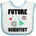 thumbnail image 3 of Inktastic Future Scientist Boys or Girls Baby Bib, 3 of 4