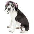 thumbnail image 2 of Pet Life ® 'Botanic Bark' Floral UV Protectant Adjustable Fashion Canopy Brimmed Dog Hat Cap, 2 of 4