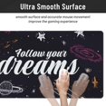 thumbnail image 5 of XMXT Non-Slip Gaming Mouse Pad, Cosmic Dreams Illustration Mousepad Computer Keyboard Mats Desk Pads Office Decor Accessories, 15.8"x29.5", 5 of 8